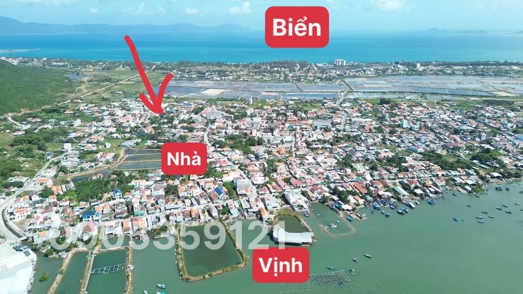 Bán Đất Ven Biển Gần Vịnh Dốc Lết 266m2 Đường Ô Tô Tránh Nhau